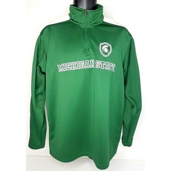 Columbia Michigan State Spartans Pullover Jacket - Picture 1 of 4